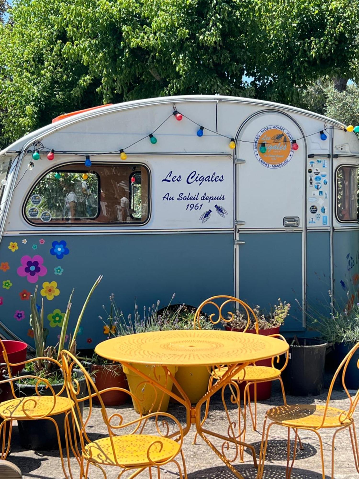 Camping Les Cigales Mandelieu Exterior foto