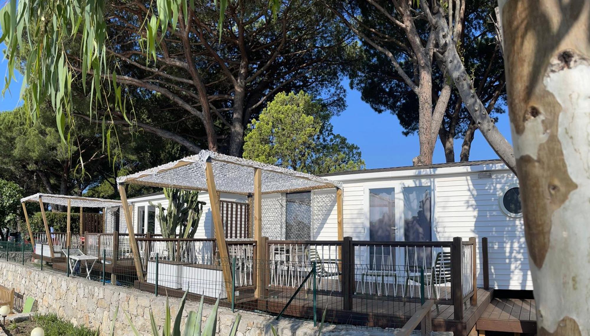 Camping Les Cigales Mandelieu Exterior foto