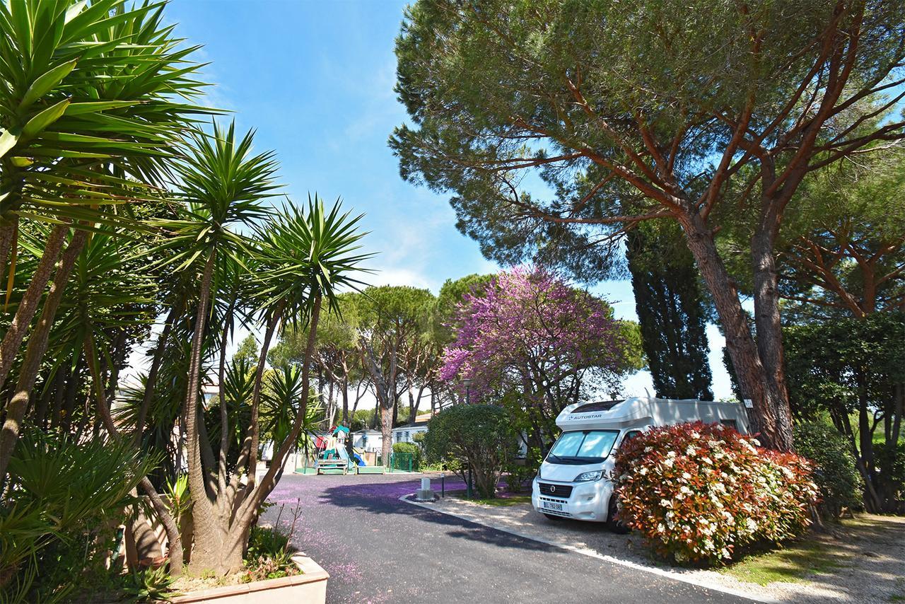 Camping Les Cigales Mandelieu Exterior foto